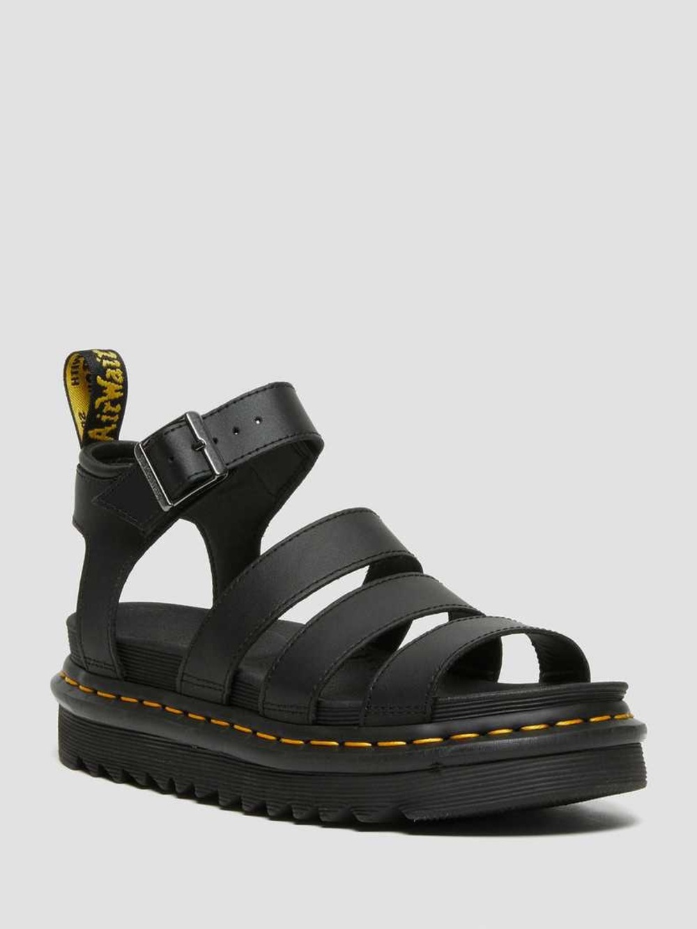 Dr. Martens, Athena Leather Strap Sandal, Woman’s Size 9